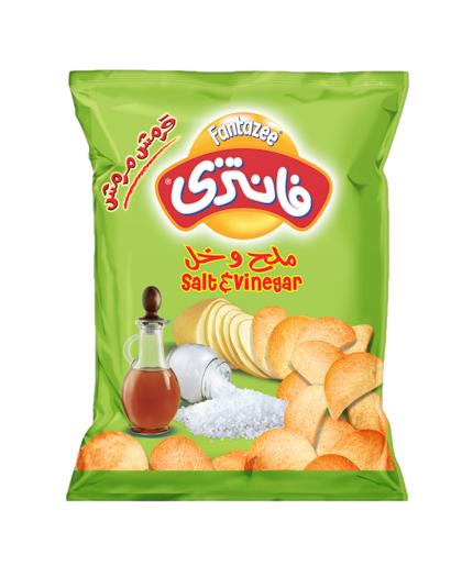 فانتزي شرائح البطاطس بنكهة الملح والخل