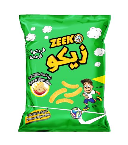 زيكو أستيكس بنكهة الجبنة والفلفل الحار